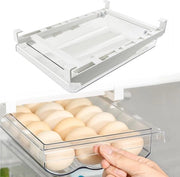 Egg holder con rail di scivolamento e manico per caricare - adatto per 18 uova