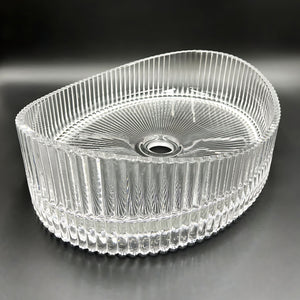 Lavabo Da Appoggio Rea Harper Transparent