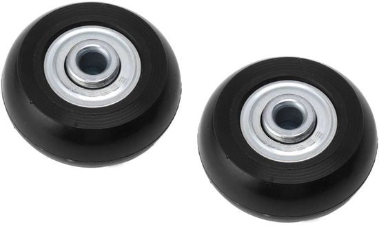 Set di sospensioni universali per valigie - 45 mm x 18 mm - Sospensioni silenziose in gomma PU - Set di sostituzione - Sospensioni resistenti - Sospensioni silenziose
