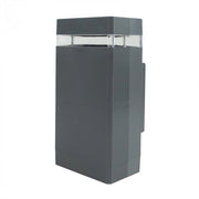 Applique esterno moderno antracite GU10 15W Ecolight