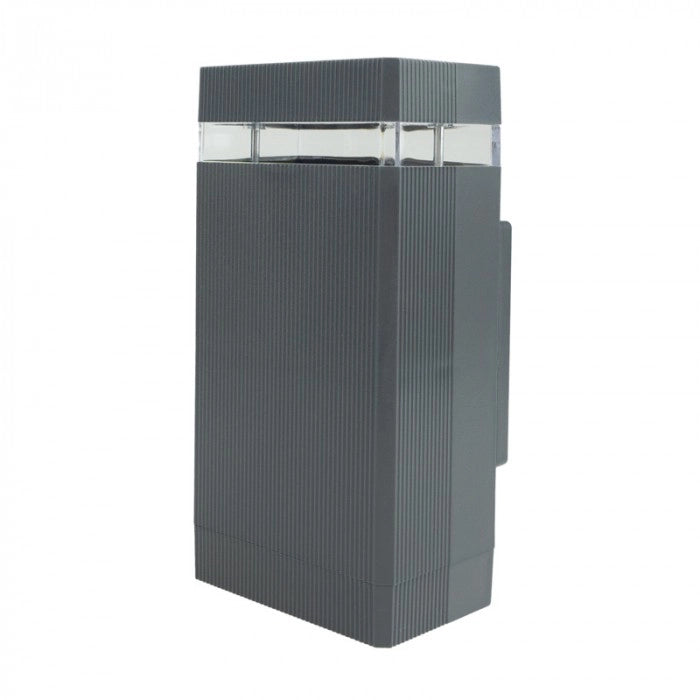 Applique esterno moderno antracite GU10 15W Ecolight