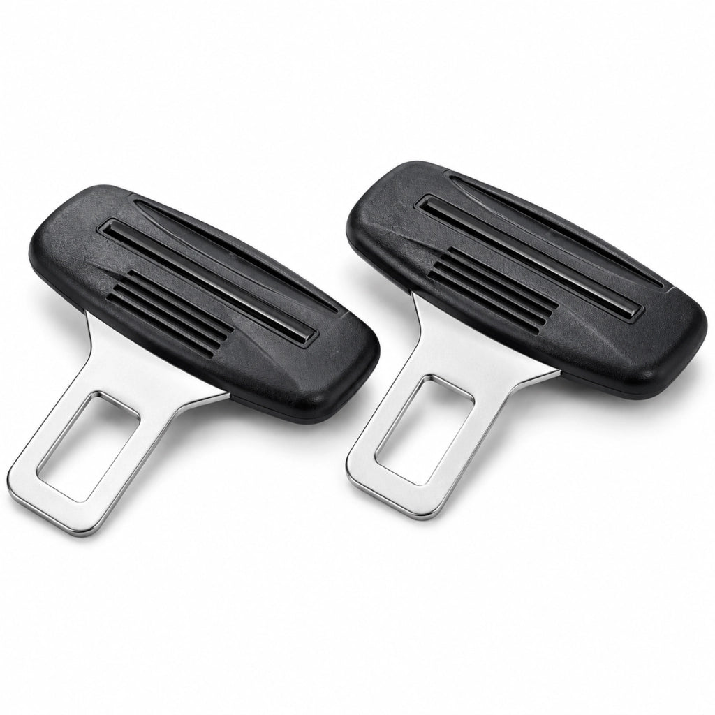 2 Ferma Cintura Sicurezza Universali Auto Clip Adattatore Fibbia QW076