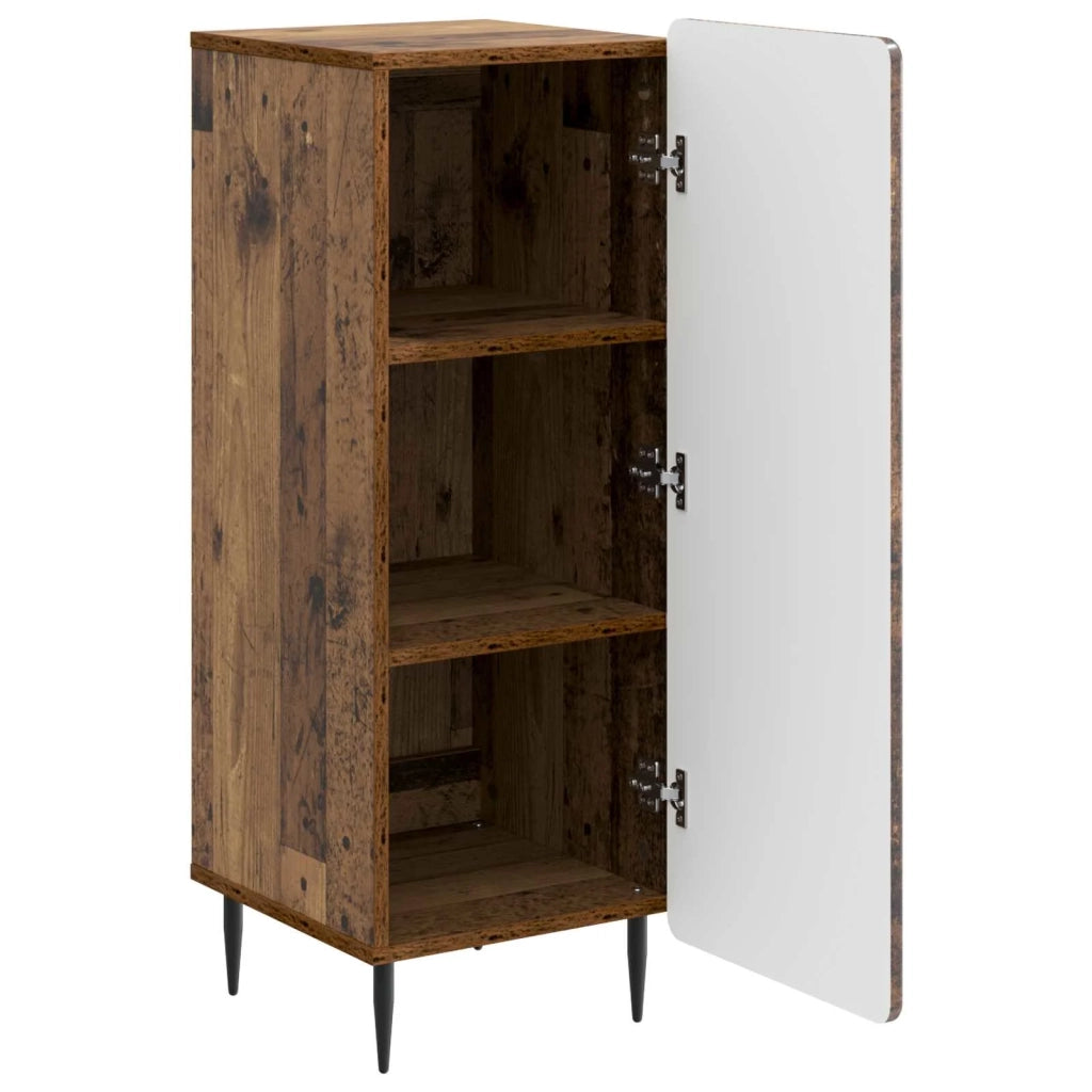 Credenza Legno antico 34,5 x 33 x 92 cm Legno ingegnerizzato