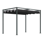 Pergola 3x2m ¨C zephmum ¨C Nero Grigio