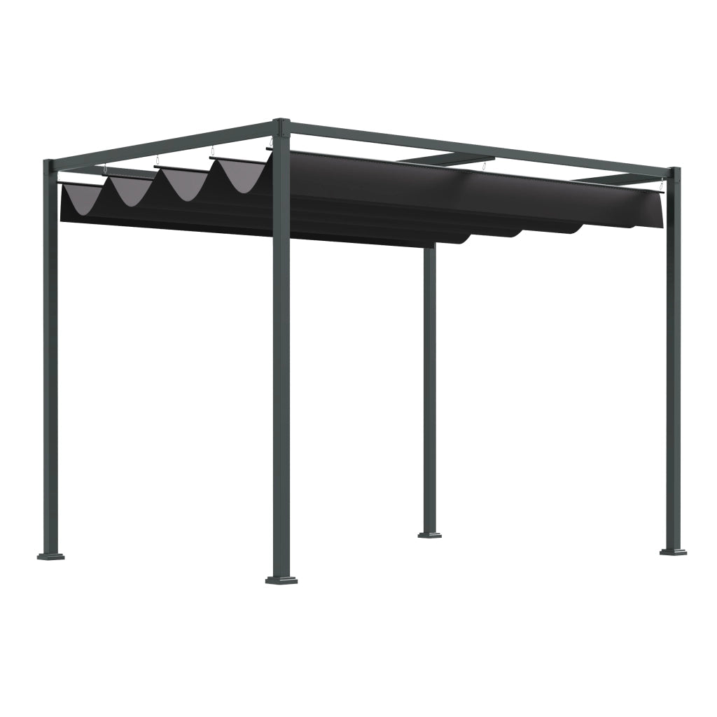 Pergola 3x2m ¨C zephmum ¨C Nero Grigio