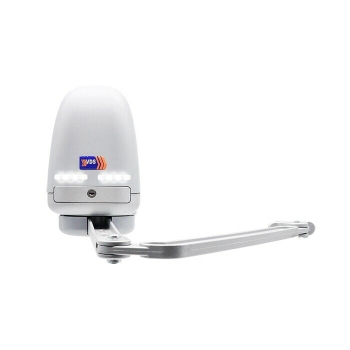 ATTUATORE ELETTROMECCANICO ARTICOLATO PER CANCELLI A BATTENTE VDS IBIS 24V 11280