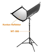 Mezzo tubo riflettore + treppiede WT-806