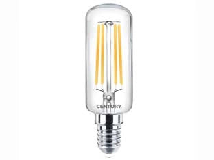 LAMPADA FILO LED TUBOLARE INCANTO E14- - 4w - 4000°K naturale - 470 lm - 25x85h - 5 blister CENTURY