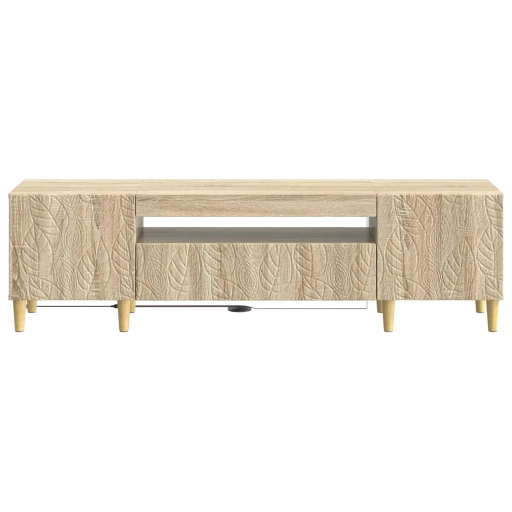 Mobile TV LED Rovere Sonoma Legno ingegnerizzato 897127