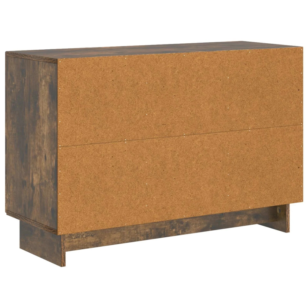 Credenza Rovere Fumo 89 x 34,5 x 60 cm Legno ingegnerizzato 893970