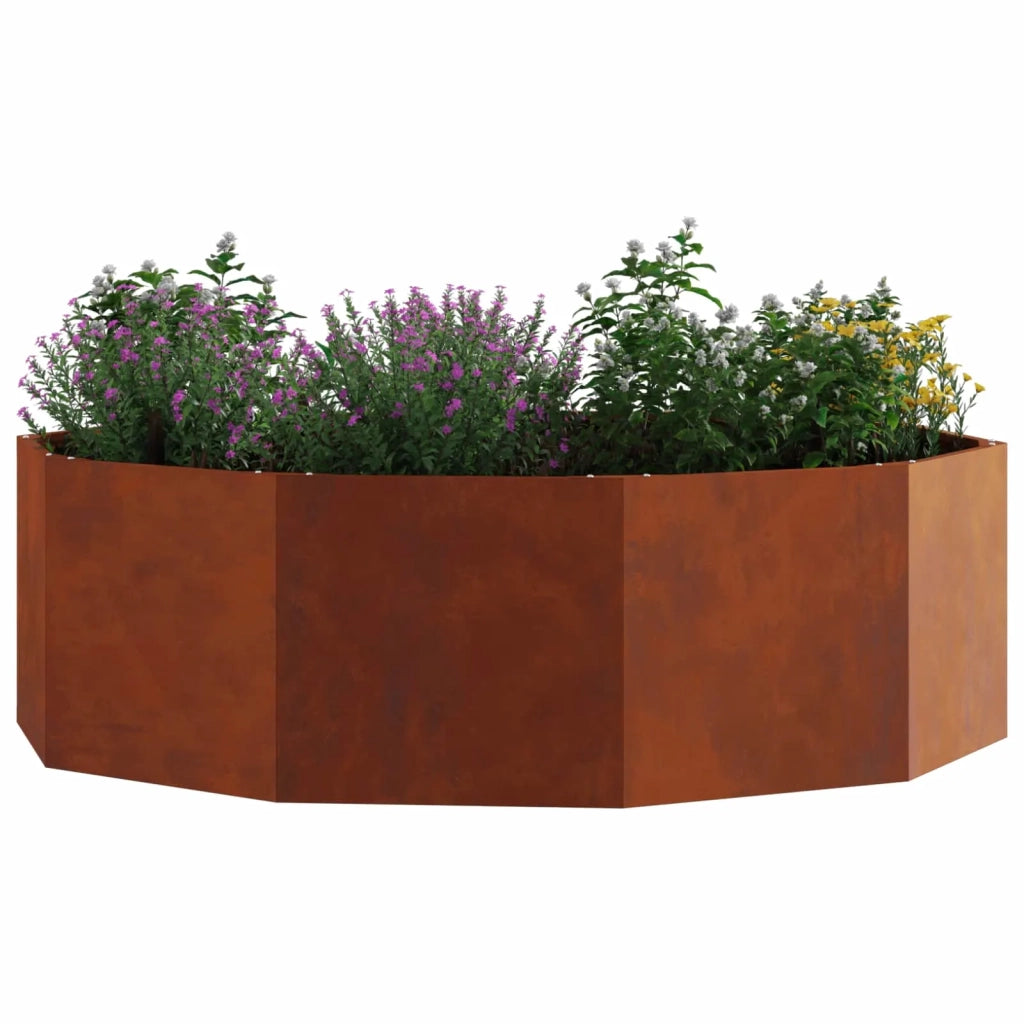 Fioriera Ruggine 120 x 120 x 35 cm 883730