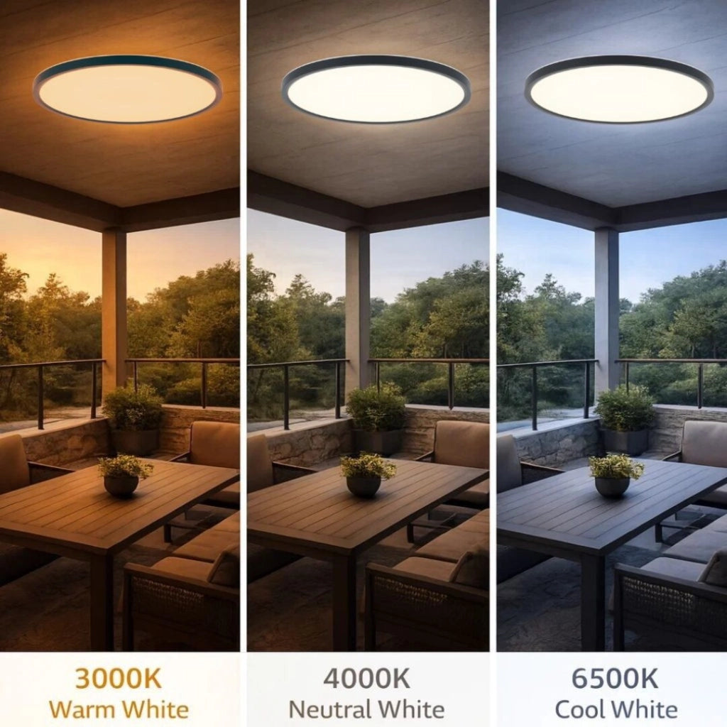 Plafoniera esterna LED Maurec IP44 antracite Rabalux