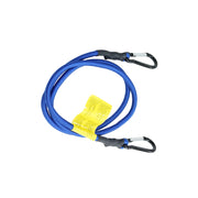 Cavo elastico Ã˜ 8 x 1200 mm. con ganci in alluminio a moschettone 2 pz.