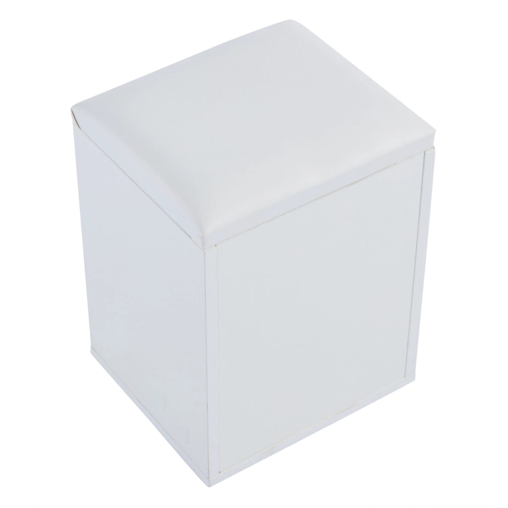 Tavolino da salotto sollevabile e allungabile con 4 sgabelli; 100x50 cm; bianco