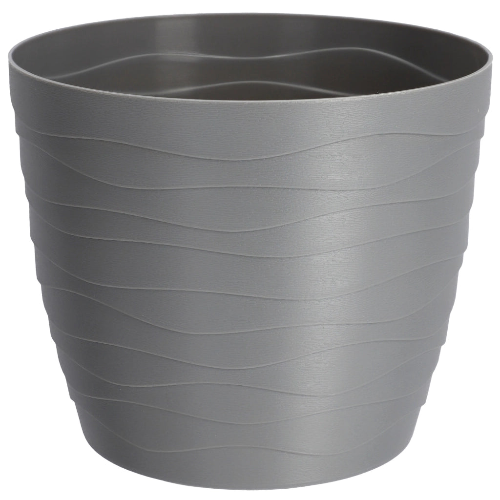 Vaso da fiori KADAX, Vaso da fiori, Grigio, Rotondo, 11 cm, Plastica