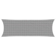 Telo Ombra Antracite e Bianco 2 x 6 m HDPE 42032763