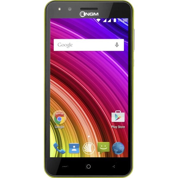 Ngm-mobile you color e507 plus 12,7 cm (5) 0,512 gb 8 gb doppia sim nero, lime 2000 mah - YC-E507PLUS/LIME