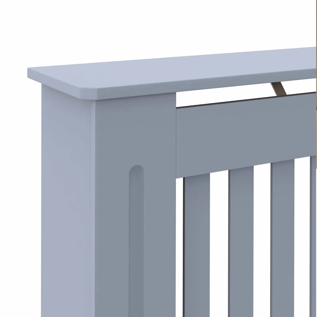 Copertura per radiatori 2 pcs Grigio 172 x 19 x 81,5cm 3403234
