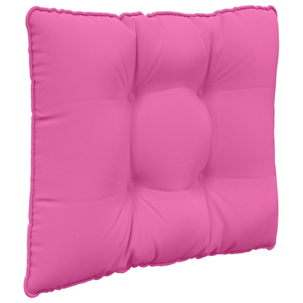 Cuscino per divano da esterno 3 pcs Rosa Poliestere