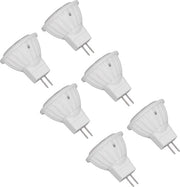 Faro LED MR11 GU4 220V 360lm Lamp per Zone Verde - Luce Calda