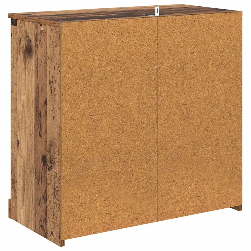 Credenza-Buffet-Armadio da cucina Legno vecchio 70 x 35,5 x 67,5 cm Legno multistrato 221318
