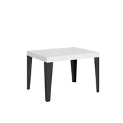Tavolo allungabile 180/440x90 cm Paxon Evolution colore bianco frassino telaio e gambe antracite