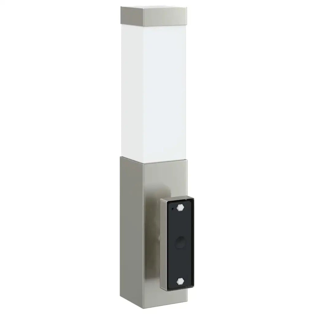 Lampada da Parete Esterna Argento 10.5 x 6 x 33 cm CFW8620235