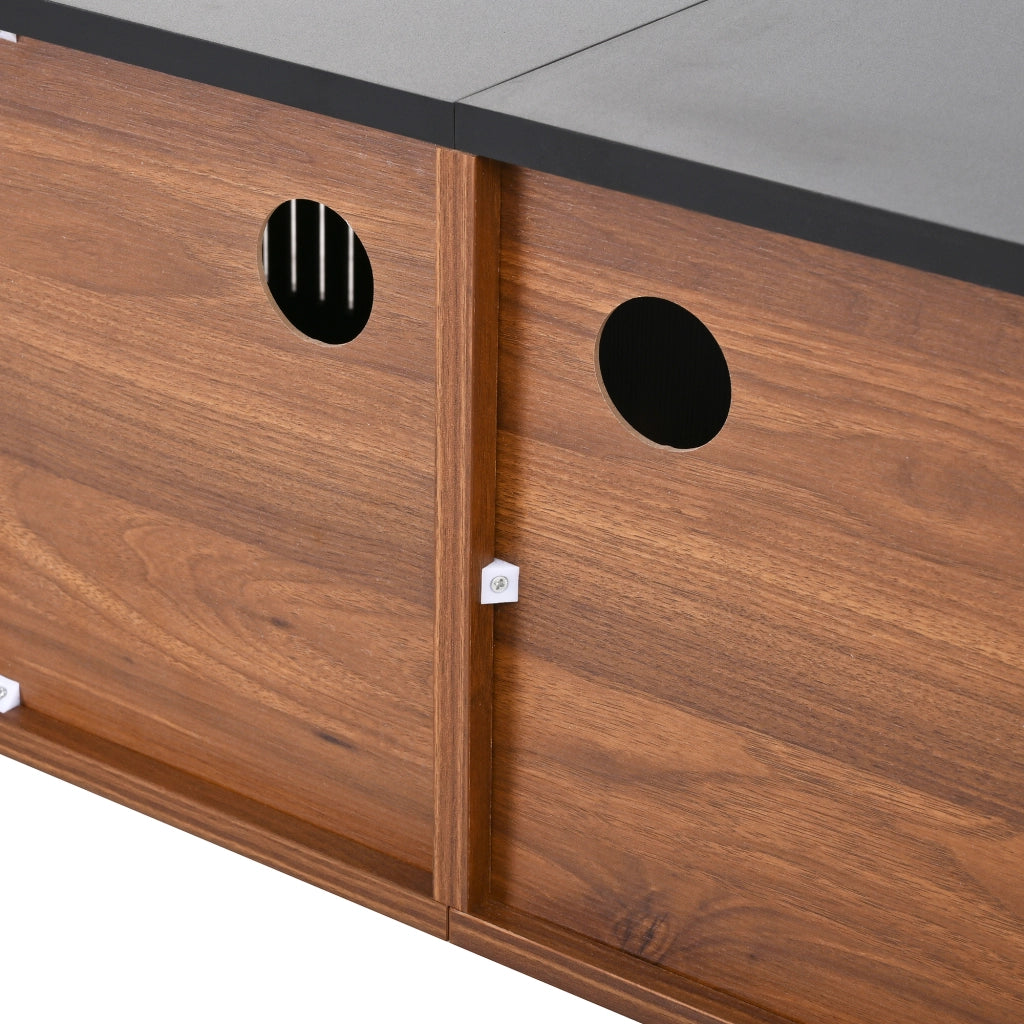 Mobile TV Moderno 190x35x45 cm, Design Unico