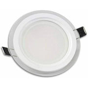 Trade Shop - Pannello Led Slim Incasso Bordo In Vetro Tondo 6w Luce 6500k 4000k 3000k P-75et -