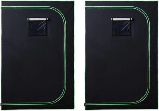 Tenda per Interno, 120 x 60 x 180 cm, 600d Mylar Riflettente, Tenda per Piante con Finestra di Osservazione, Tenda con Piastra Removibile e Cerniera, Tenda Duraturo per Frutta, Fiori e Verdure