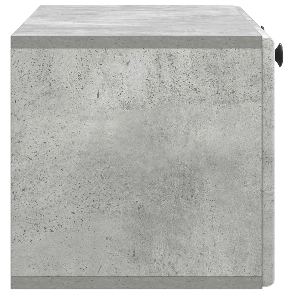 Mobile Porta TV da Muro 78,5 x 31 x 30 cm Grigio Cemento 899228