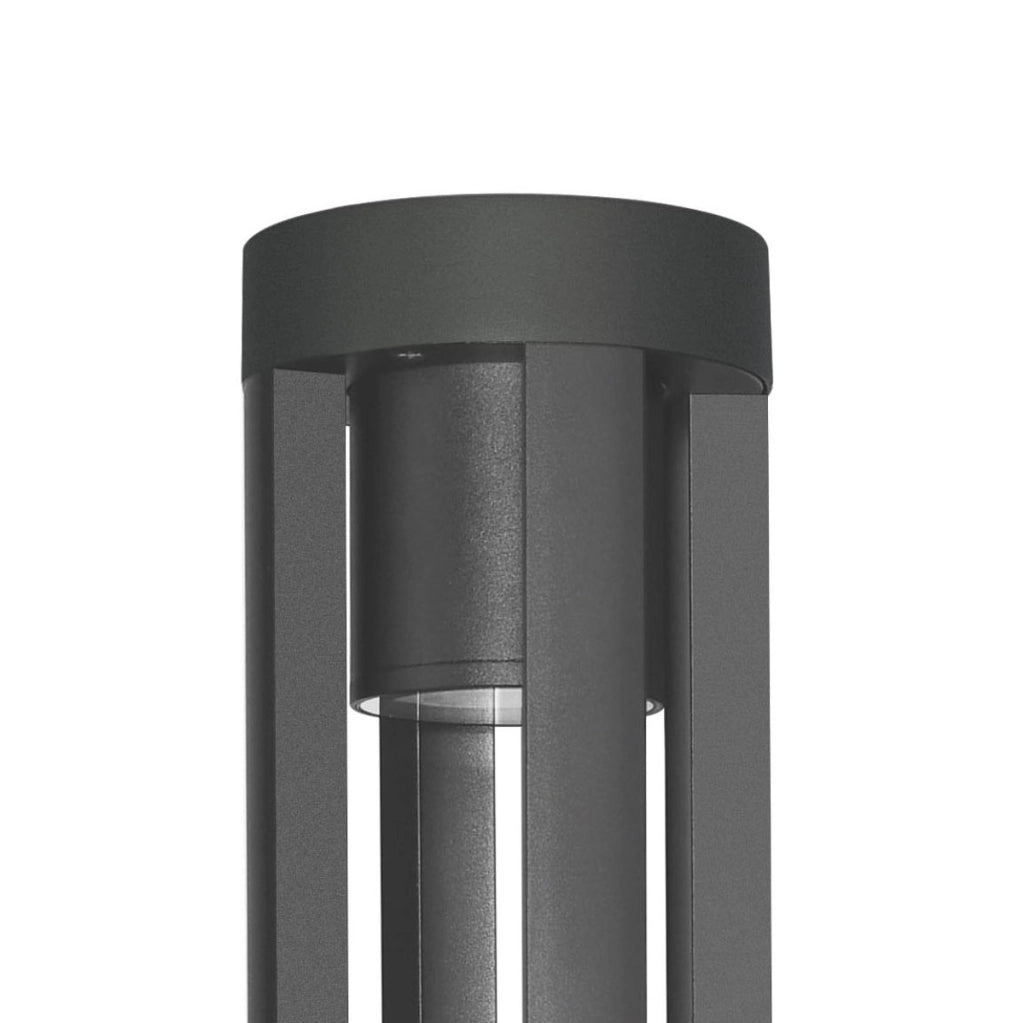 Paletto giardino Italux Ratel 60cm LED 10W 3000K nero