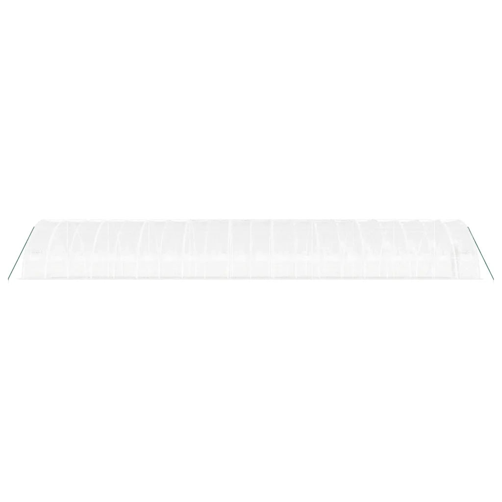 Serra con Telaio in Acciaio Bianco 120 mÂ² 20x6x2,85 m