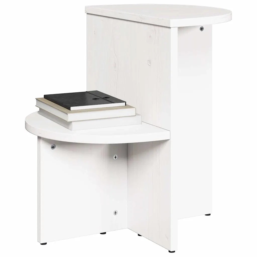 Tavolino da salotto Bianco 50 x 40 x 50 cm 873527