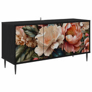 Mobile TV BORNE 102 x 33 x 51 cm Rovere Nero 8007096