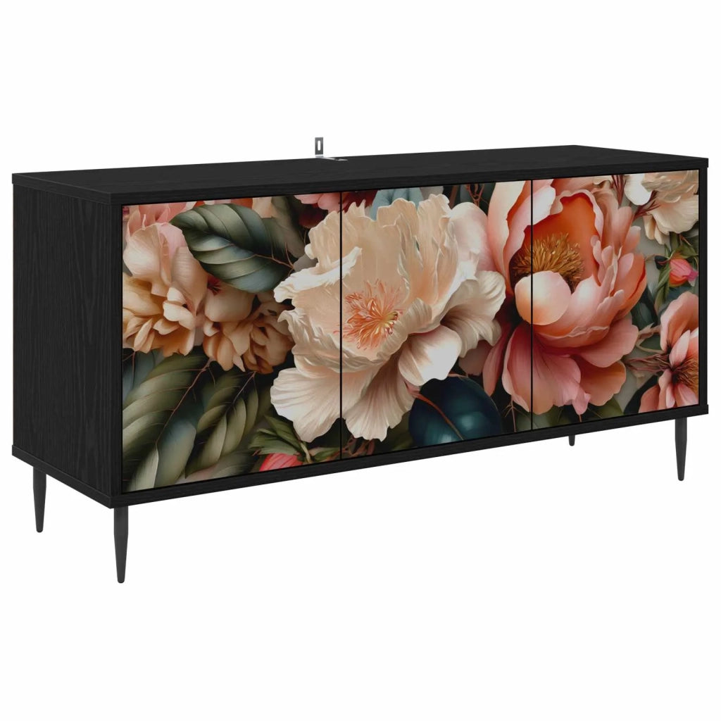 Mobile TV BORNE 102 x 33 x 51 cm Rovere Nero 8007096