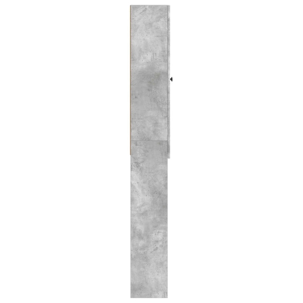Mobile Bagno ALKMAAR Grigio Cemento 66 x 25,5 x 190 cm 896258