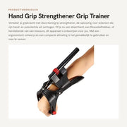 Allenatore di presa manuale - Trainer per braccio - Allenatore di presa per golf - Resistente allo shock - Adattabile - Leggero