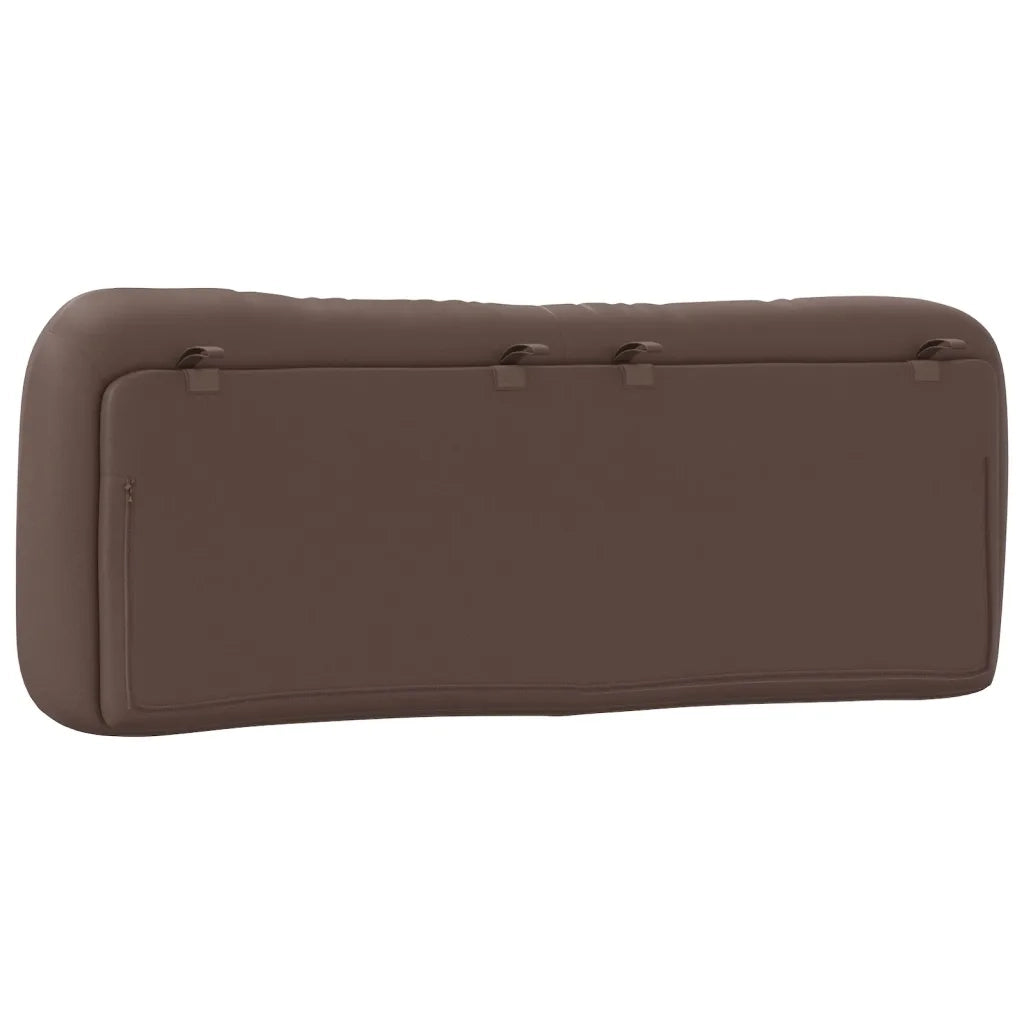 Cuscino Testiera Hvar Marrone 120 cm in Similpelle CFW7626724