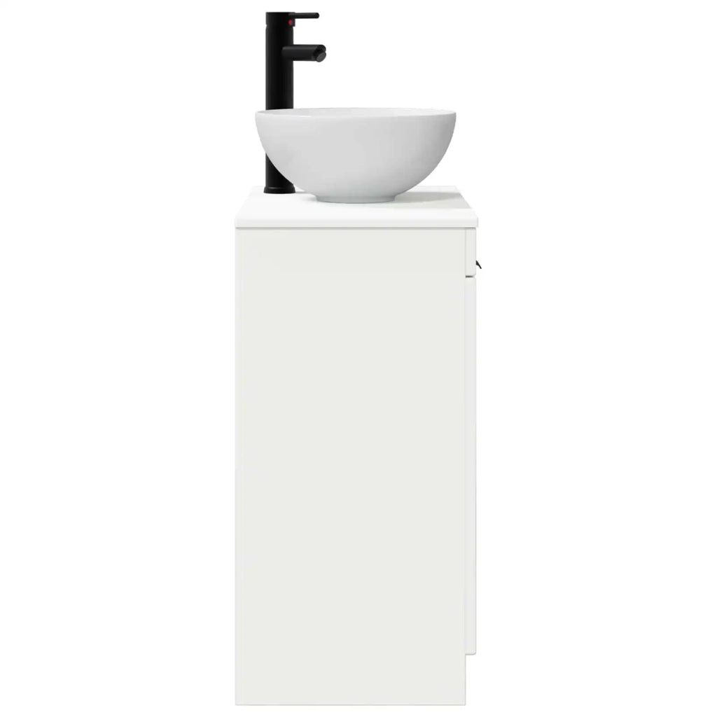 Mobile da bagno con lavabo Bianco Lucido 54 x 35 x 83 cm
