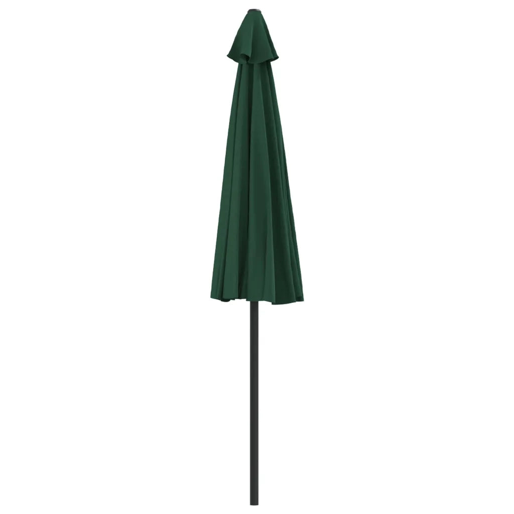 Ombrellone da Balcone Palo in Alluminio Verde 270x135 cm a MetÃ  cod mxl 55314