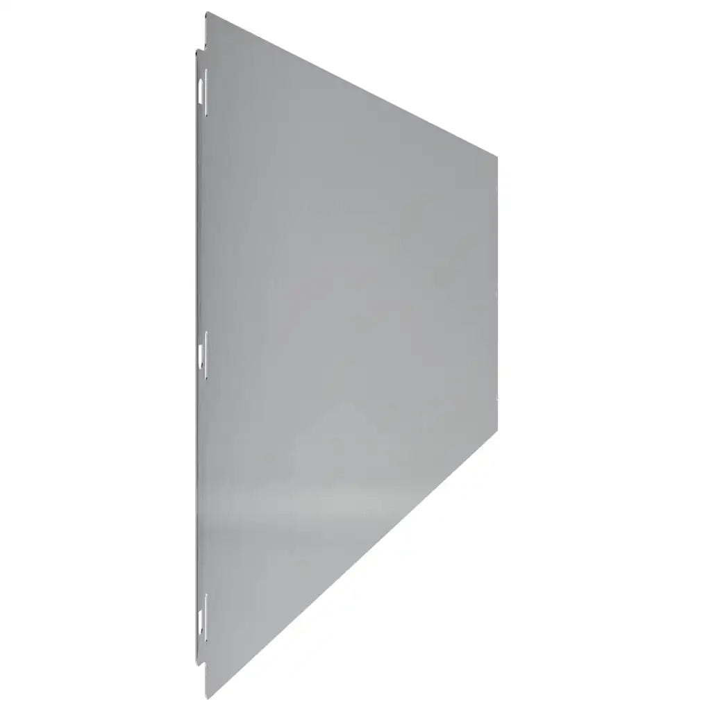 Bordure per Prato 10 pz 25x103 cm Acciaio Zincato 860171