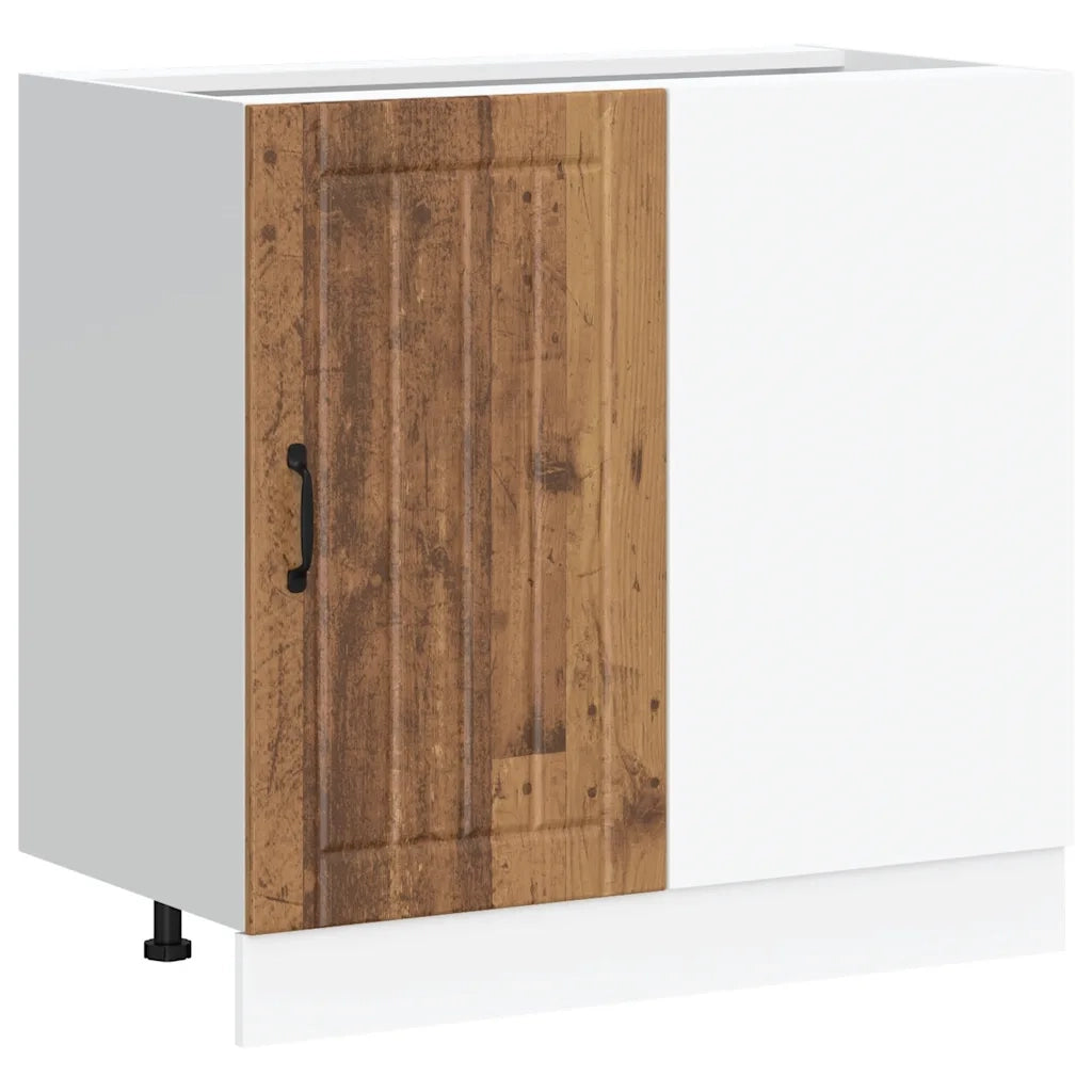 Mobile base da cucina Lucca Legno Antico in Legno Multistrato 854316