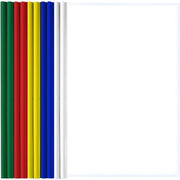 Cartellino di riferimento A4 - 10 fogli - Maniglia scorrevole - Copertina trasparente - Chiave di blocco antiscivolo - Maniglia in polipropilene resistente - Cartellino di riferimento