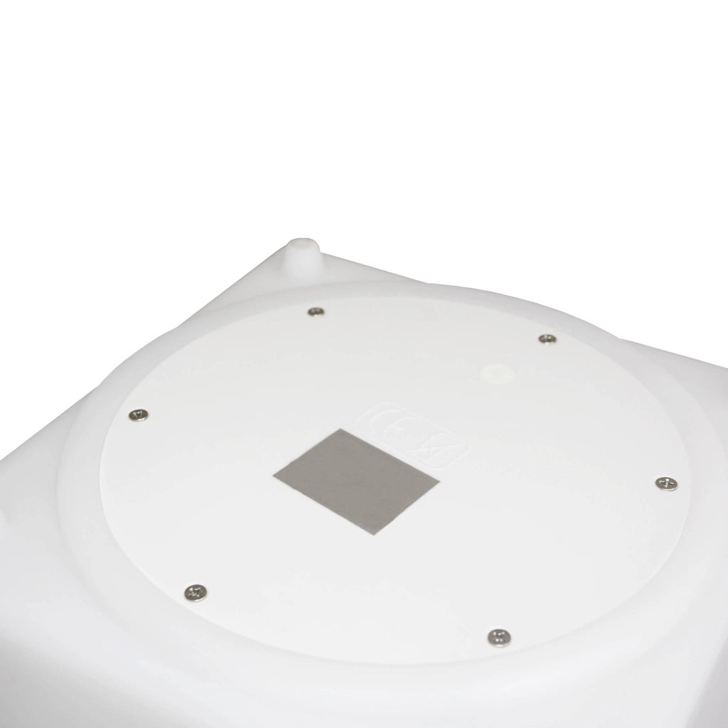 Vaso luminoso led colore bianco con batteria ricaricabile, multicolore