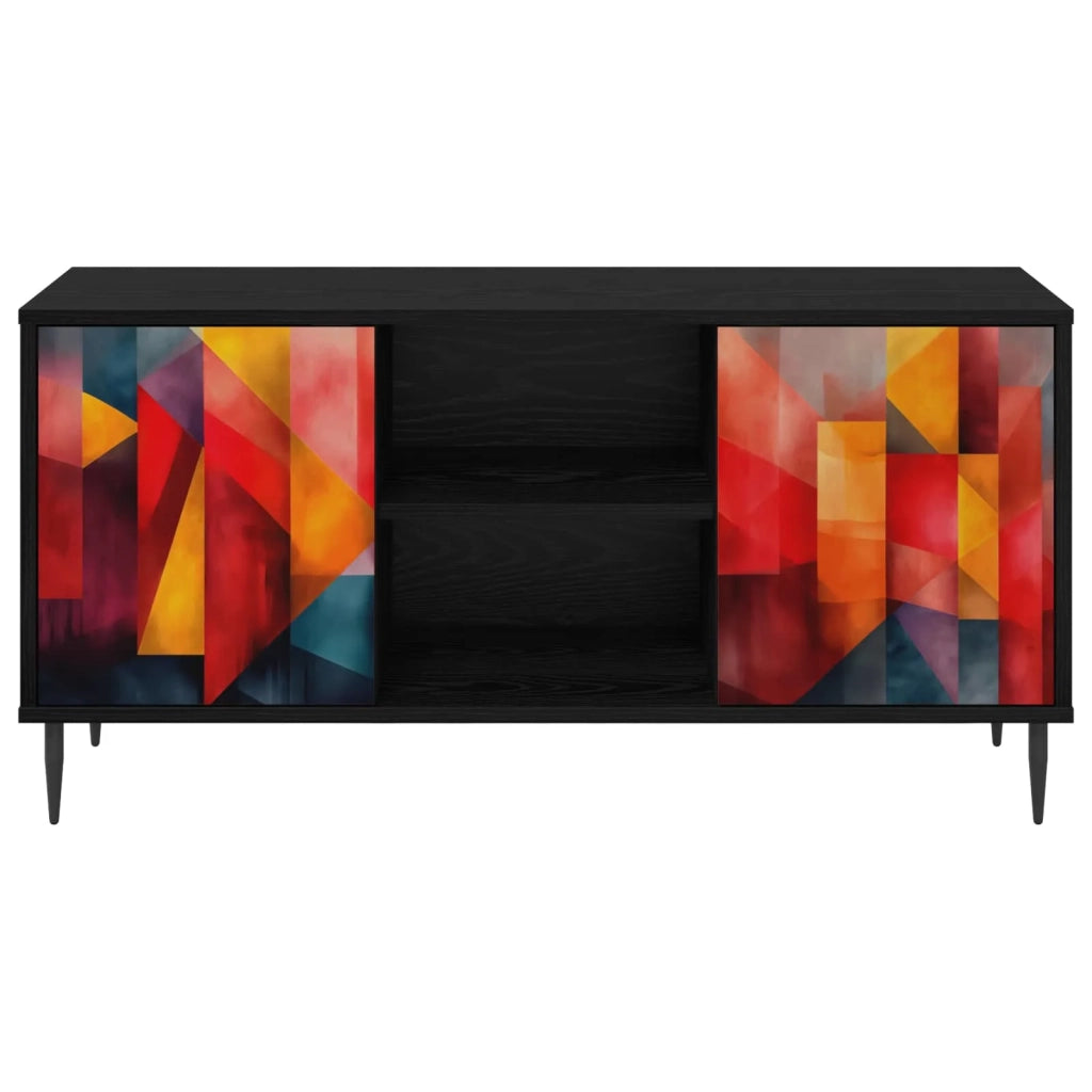 Mobile TV HEESCH 102 x 33 x 51 cm Rovere Nero 8007058