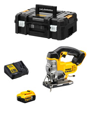 Seghetto Alternativo DeWALT DCS331P1 (1 x 5,0 Ah + DCB115 + TSTAK II)