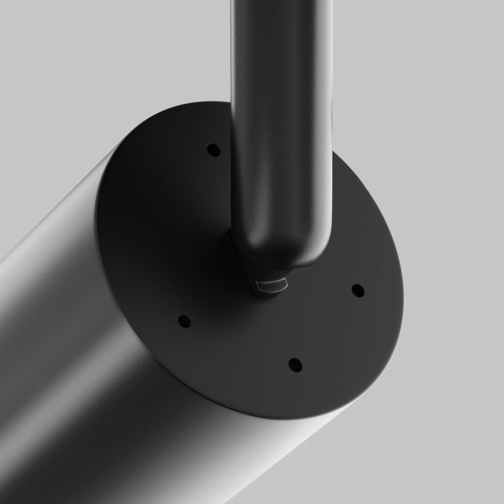 Maytoni Plafoniera Focus nera alluminio 1xGU10 IP20