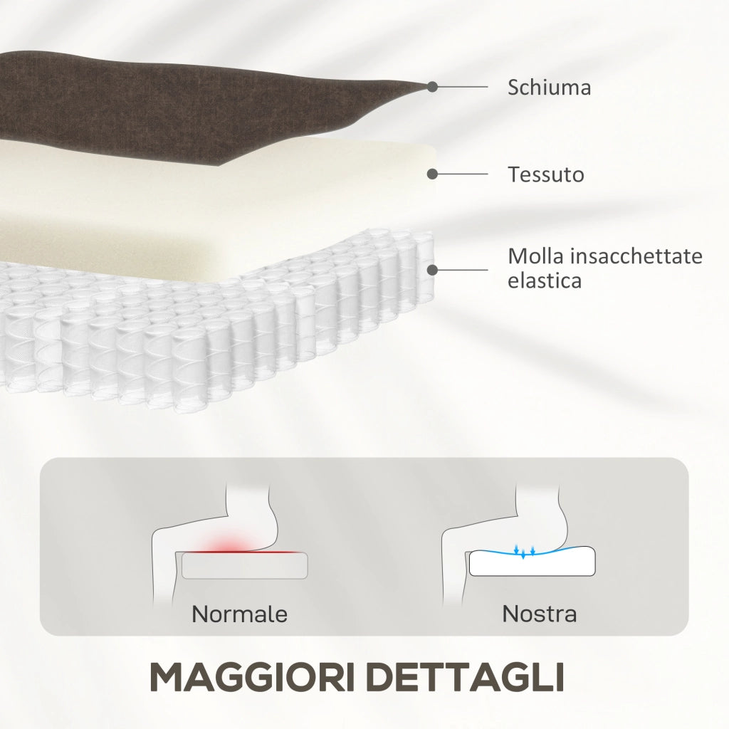 Poltrona Alzapersona Reclinabile Massaggiante e Riscaldante ¨C zephmum ¨C Marrone Scuro