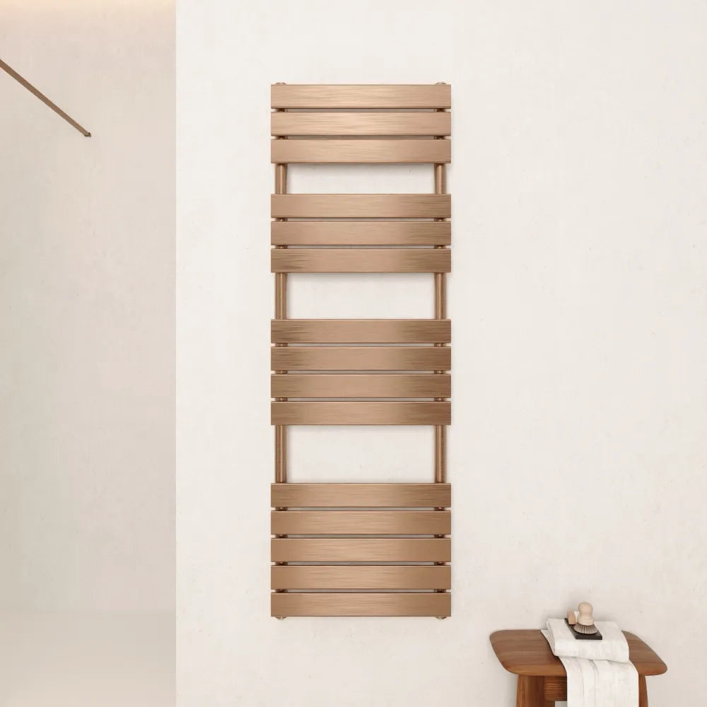 Termoarredo idraulico 1500x500 oro rosa interasse 450 | Andromeda